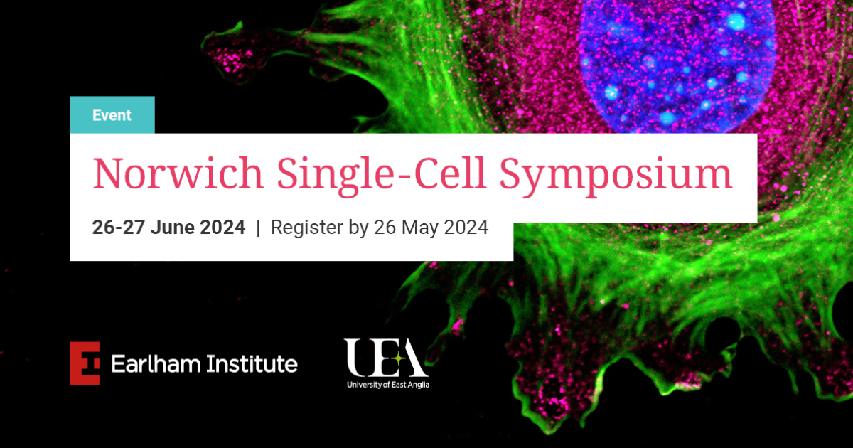 Norwich Single Cell Symposium 2024 Earlham Institute   NSCS 2024 Social   Register 